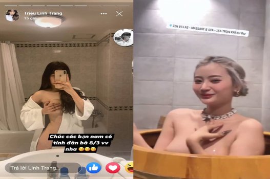 Triệu Linh Trang TikToker hot trong clip gây chú ý